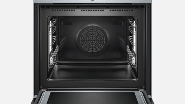 Фурна Bosch HNG6764S1, Combi microwave oven, 4D, Pyro, addSteam, roastingSensor, bakingSensor, 1-lvl pyro rail