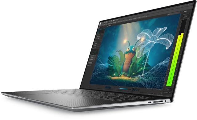 Лаптоп Dell Precision 5570, Intel Core i7-12700H (14 cores, 24 MB cache, up to 4.70GHz), 15.6" Ultrasharp UHD+ HDR400, (3840x2400), Touch, 16GB, 2x8GB, DDR5, 4800Mhz, 512GB SSD PCIe M.2, NVIDIA RTX A2000 8GB DDR6, IR Cam&Mic, Wifi 6E+ BT, Backlit Kb,