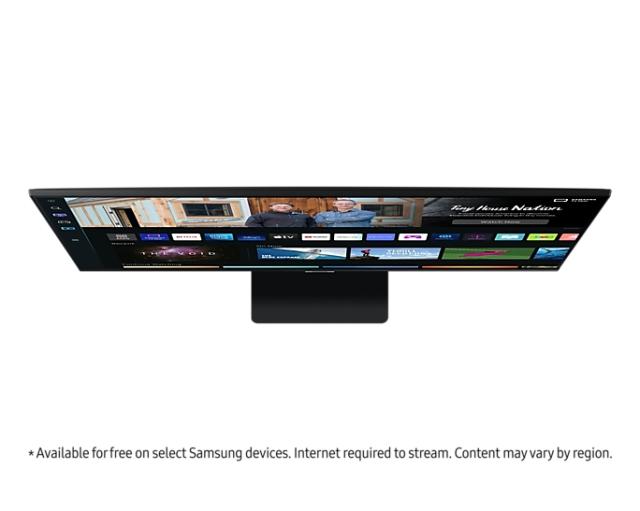 Монитор Samsung 32BM500, 32" VA SMART Monitor, 60Hz, 4 ms GTG, 1920 x 1080, 250 cd/m2, 3000:1 Contrast, Eye Saver Mode, Flicker Free, Auto Source Switch+, Bluetooth 4.2, WiFi 5, 2xUSB, 2xHDMI 1.4, Speakers, 178°/178°, Tizen, Black