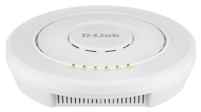 Аксес-пойнт D-Link Wireless AC2200 Wave 2 Tri-Band Unified Access Point