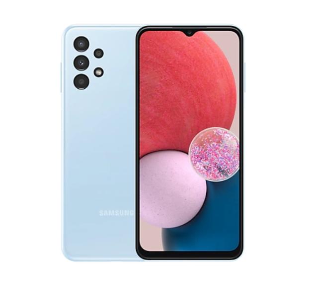 Мобилен телефон Samsung SM-A137 GALAXY A13 4G 64 GB, Octa-Core (4x2.0 GHz, 4x2.0 GHz), 4 GB RAM, 6.6" 1080x2408, 50.0 MP + 5.0 MP + 2.0 MP + 2.0 MP + 8.0 MP Selfie, 5000 mAh, Dual SIM, Light Blue