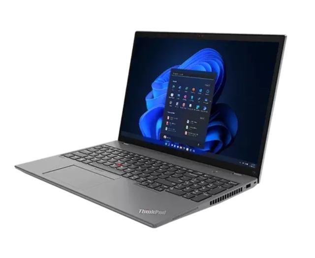 Лаптоп Lenovo ThinkPad T16 Intel Core i7-1260P (up to 4.7GHz, 18MB), 16GB DDR4 3200MH, 512GB SSD, 16" WQXGA (2560x1600) IPS AG, NVIDIA GeForce MX550/2GB, WLAN, BT, WWAN, IR&1080p Cam, Backlit KB, Color Calibration, SCR, FPR, Win11Pro, 3Y