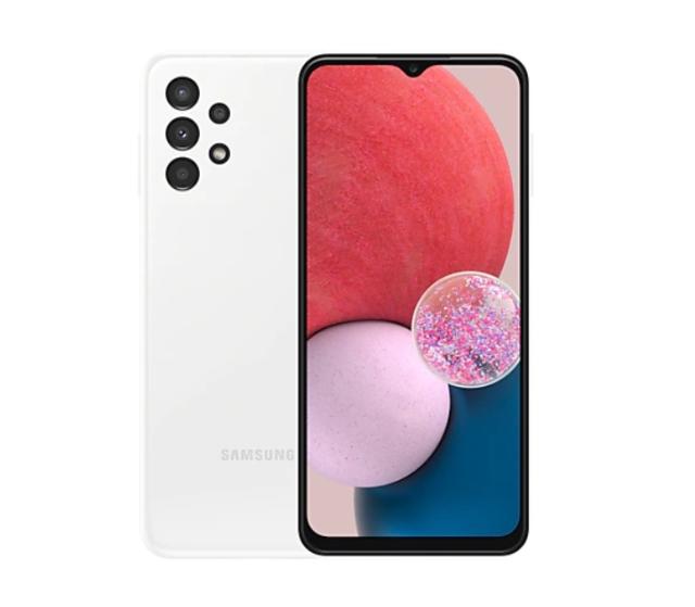 Мобилен телефон Samsung SM-A137 GALAXY A13 128 GB, Octa-Core (4x2.0 GHz, 4x2.0 GHz), 4 GB RAM, 6.6" 1080x2408, 50.0 MP + 5.0 MP + 2.0 MP + 2.0 MP + 8.0 MP Selfie, 5000 mAh, Dual SIM, 4G, White