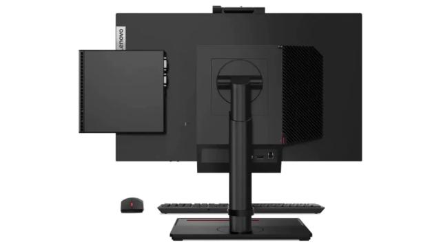 Настолен компютър Lenovo ThinkCentre M70q G3 Tiny Intel Core i5-12400T (up to 4.2GHz, 18MB), 8GB DDR4 3200MHz, 256GB SSD, Intel UHD Graphics 730, KB, Mouse, WLAN, BT, VESA Mount, Win11 Pro, 3Y