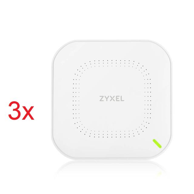 Аксес-пойнт ZyXEL NWA50AX, Standalone / NebulaFlex Wireless Access Point, 3 Pack exclude Power Adaptor, EU and UK, ROHS