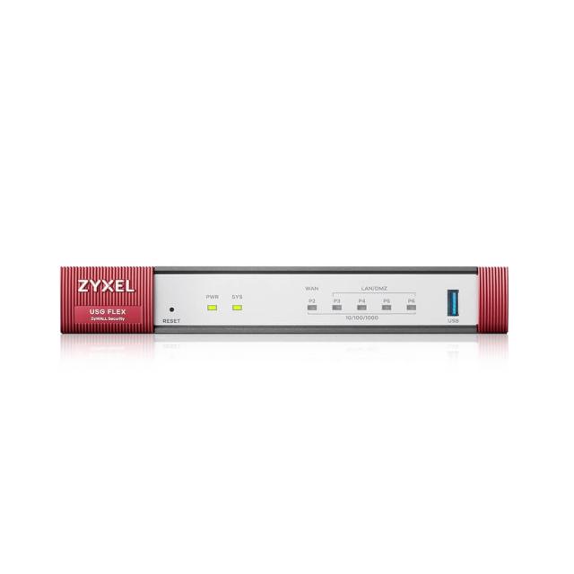 Защитна стена Zyxel USGFLEX50 (Device only) Firewall Appliance 1 x WAN, 4 x LAN/DMZ