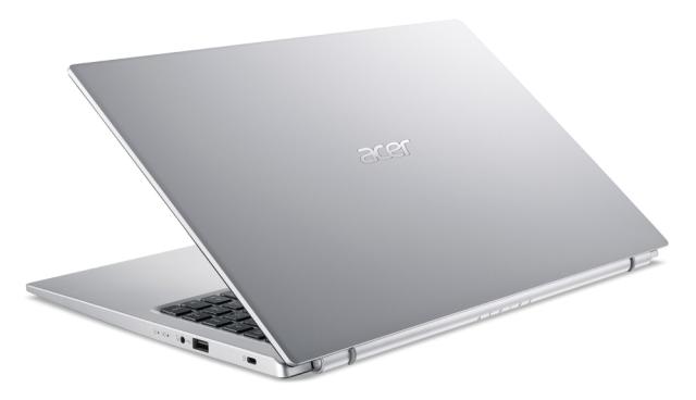 Лаптоп Acer Aspire 3, A315-35-P3WU, Intel Pentium Silver N6000 (up to 3.3GHz, 4MB), 15.6" FHD (1920x1080) IPS AG, Cam&Mic, 8GB DDR4, 256GB SSD PCIe, Intel UHD Graphics, 802.11ac, BT 5.0, Linux, Silver