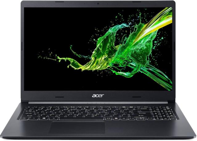 Лаптоп Acer Aspire 5, A515-56-35C4, Intel Core i3-1115G4 (up to 4.1GHz, 6MB), 15.6" FHD (1920x1080) IPS, Cam&Mic, 1x8GB DDR4 (1 slot free), 512GB NVMe SSD, HDD kit, Intel UMA Graphics, Wi-Fi 6ax, BT 5.1, KB Backlight, Linux, Black