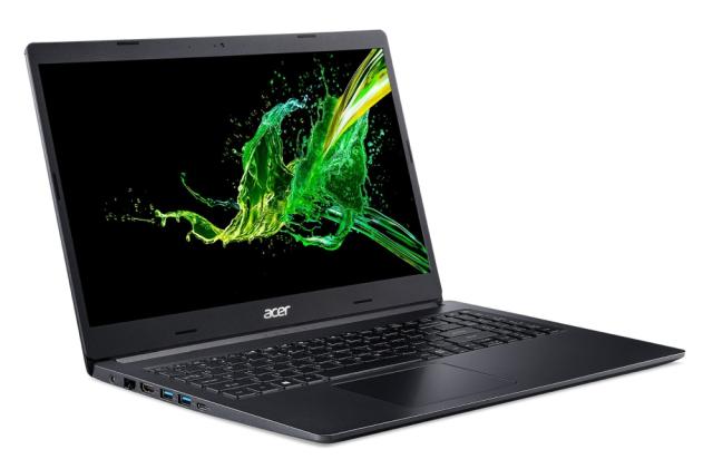 Лаптоп Acer Aspire 5, A515-56-35C4, Intel Core i3-1115G4 (up to 4.1GHz, 6MB), 15.6" FHD (1920x1080) IPS, Cam&Mic, 1x8GB DDR4 (1 slot free), 512GB NVMe SSD, HDD kit, Intel UMA Graphics, Wi-Fi 6ax, BT 5.1, KB Backlight, Linux, Black