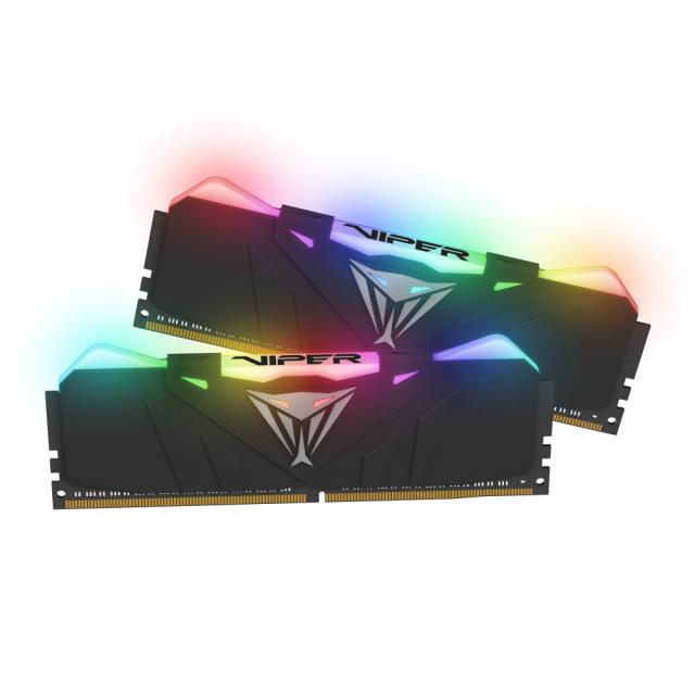 Памет Patriot Viper RGB Black 16GB (2*8) 4133Mhz