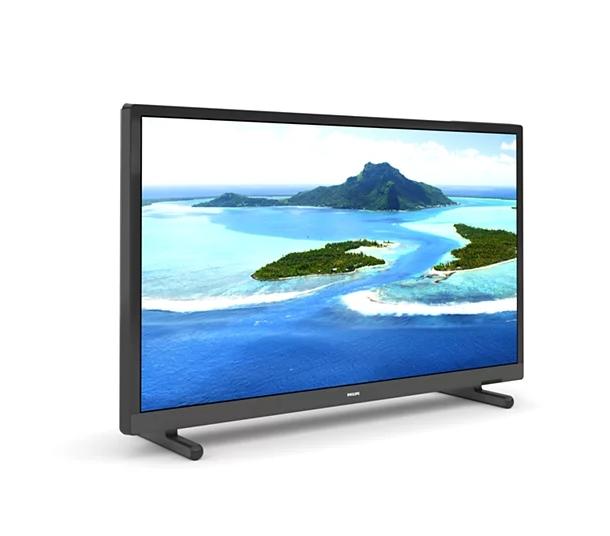 Телевизор Philips 224PHS5507/12, 24" HD LED TV 1366x768, DVB-T/T2/T2-HD/C/S/S2, MPEG4, PAL,SECAM, HEVC, HDMI*2, VGA/DVI, Cl+, Digital audio output (optical), Audio in, Headphone out, 6W RMS, Black