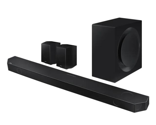 Аудио система Samsung HW-Q990B Soundbar 656 Watts 11.1.4ch, Wireless Dolby Atmos, Q-Symphony, SpaceFit Sound+, Black