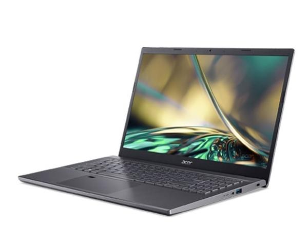 Лаптоп Acer Aspire 5, A515-47-R76E, AMD Ryzen 5 5625U (2.30 GHz up to 4.30 GHz, 16MB), 15.6" FHD IPS SlimBezel, 8 GB DDR4, 512GB PCIe NVMe SSD, Radeon Vega7 Graphics, WIFI 6E, BT, HD Cam, KB Backlight, Fingerprint reader, Linux, Gray