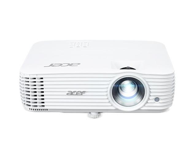 Мултимедиен проектор Acer Projector X1626HK, DLP, WUXGA(1920x1200), 4000Lm, 10000:1, 3D, HDMI, HDMI/MHL, USB, RS232, RGB, RCA, no VGA, Audio in/out, DC Out (5V/1.5A), 10W Speaker, 3.7kg, White