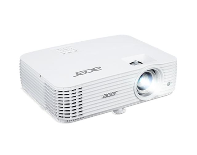 Мултимедиен проектор Acer Projector X1629HK, DLP, WUXGA (1920x1200), 4500 ANSI Lm, 10000:1, 3D, Auto Keystone, 24/7 operation, Low input lag,  AC power on, 2xHDMI/MHL, no VGA, RCA, RS232, DC Out (5V/1.5A), Audio in/out, 1x10W, 2.9kg, White