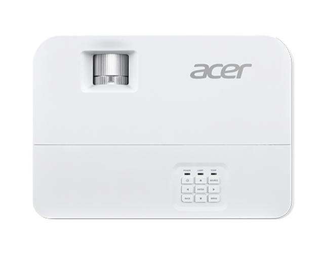 Мултимедиен проектор Acer Projector X1629HK, DLP, WUXGA (1920x1200), 4500 ANSI Lm, 10000:1, 3D, Auto Keystone, 24/7 operation, Low input lag,  AC power on, 2xHDMI/MHL, no VGA, RCA, RS232, DC Out (5V/1.5A), Audio in/out, 1x10W, 2.9kg, White