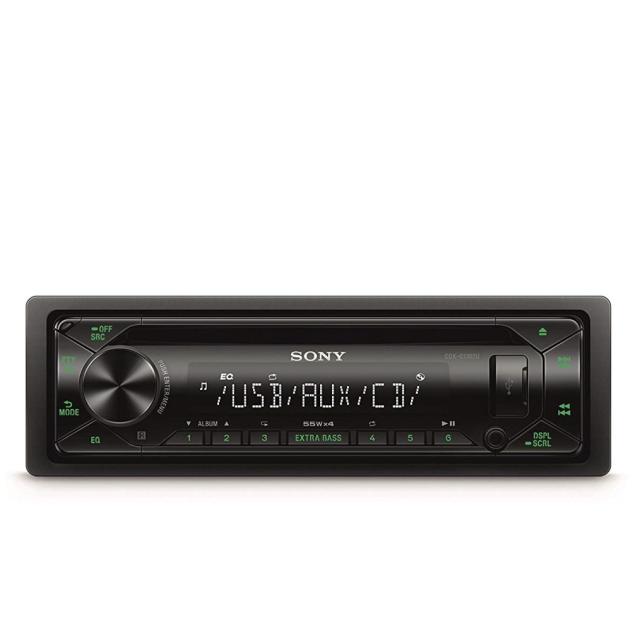 Рисийвър Sony CDX-G1302U In-car Media receiver with USB & Dash CD, Green illumination