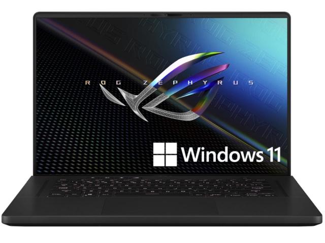 Лаптоп Asus ROG Zephyrus M16 GU603ZW-K8085W, Intel i9-12900H 2.5GHz (24M Cache, up to 5GHz 6 cores), 16"WQXGA (2560 x 1600,16:10)165Hz, 16GB DDR5 4800Mhz(on board 16),PCIE NVME 1TB M.2 SSD,  RTX 3070 Ti, 8 GB GDDR6,WiFi 6e,RGB Kbd, Windows 11 ,Off Bl