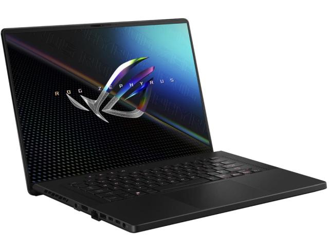 Лаптоп Asus ROG Zephyrus M16 GU603ZW-K8085W, Intel i9-12900H 2.5GHz (24M Cache, up to 5GHz 6 cores), 16"WQXGA (2560 x 1600,16:10)165Hz, 16GB DDR5 4800Mhz(on board 16),PCIE NVME 1TB M.2 SSD,  RTX 3070 Ti, 8 GB GDDR6,WiFi 6e,RGB Kbd, Windows 11 ,Off Bl