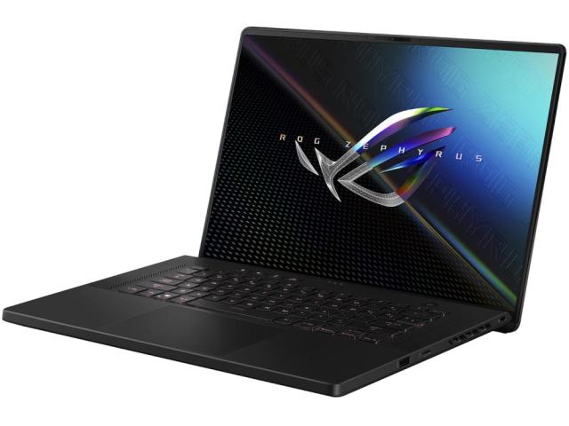Лаптоп Asus ROG Zephyrus M16 GU603ZW-K8085W, Intel i9-12900H 2.5GHz (24M Cache, up to 5GHz 6 cores), 16"WQXGA (2560 x 1600,16:10)165Hz, 16GB DDR5 4800Mhz(on board 16),PCIE NVME 1TB M.2 SSD,  RTX 3070 Ti, 8 GB GDDR6,WiFi 6e,RGB Kbd, Windows 11 ,Off Bl