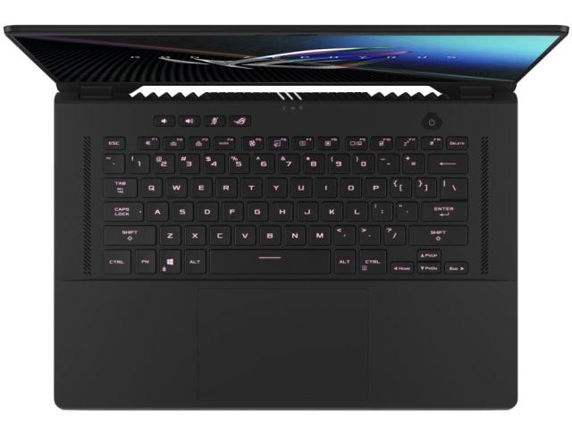 Лаптоп Asus ROG Zephyrus M16 GU603ZW-K8085W, Intel i9-12900H 2.5GHz (24M Cache, up to 5GHz 6 cores), 16"WQXGA (2560 x 1600,16:10)165Hz, 16GB DDR5 4800Mhz(on board 16),PCIE NVME 1TB M.2 SSD,  RTX 3070 Ti, 8 GB GDDR6,WiFi 6e,RGB Kbd, Windows 11 ,Off Bl