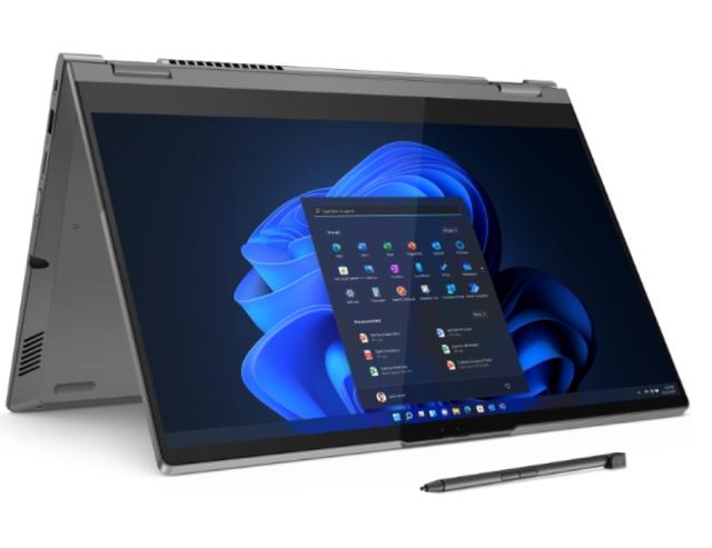 Лаптоп Lenovo ThinkBook 14s Yoga G2 Intel Core i7-1255U (up to 4.7GHz, 12MB), 16GB (8+8) DDR4 3200MHz, 512GB SSD, 14" FHD (1920x1080) IPS Glossy, Touch, Intel Iris Xe Graphics, WLAN, BT, FHD 1080p Cam, Backlit KB, FPR, Pen, 4 cell, Win11Pro, 3Y