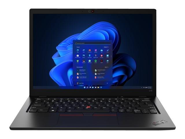 Лаптоп Lenovo ThinkPad L13 G3 Intel Core i5-1235U (up to 4.4GHz, 12MB), 8GB DDR4 3200MHz, 512GB SSD, 13.3" WUXGA (1920x1200) IPS AG, Intel Iris Xe Graphics, WLAN, BT, IR&FHD 1080p Cam, Backlit KB, SCR, FPR, 4 cell, Win11Pro, 3Y