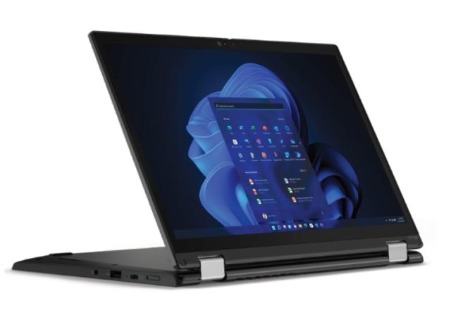Лаптоп Lenovo ThinkPad L13 Yoga G3 Intel Core i5-1235U (up to 4.4GHz, 12MB), 8GB DDR4 3200MHz, 256GB SSD, 13.3" WUXGA (1920x1200) IPS, AR, Touch, Intel Iris Xe Graphics, WLAN, BT, IR&FHD 1080p Cam, Backlit KB, Pen, FRP, SCR, 4 cell, Win11Pro, 3Y