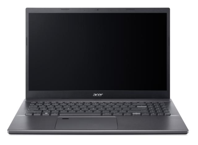 Лаптоп Acer Aspire 5, A515-57-55ZE, Intel Core i5-1235U, 15.6" FHD IPS SlimBezel, 8 GB DDR4 (4+4), 512GB PCIe NVMe SSD, Intel Iris Xe Graphic, KB Backlight, Fingerprint reader, Linux, Blue