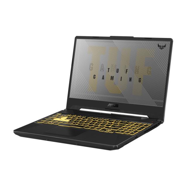 Лаптоп Asus TUF F15 FX506HC-HN007, Intel i7-11800H 2.3GHz (16M Cache, up to 4.6GHz 8 cores),15.6" FHD IPS AG (1920x1080)144 Hz,16GB DDR4 3200(2*8),PCIE NVME 512G M.2 SSD, NVIDIA GeForce RTX 3050 4GB GDDR6,Wi-Fi 6,RGB Kbd, no OS, Grey