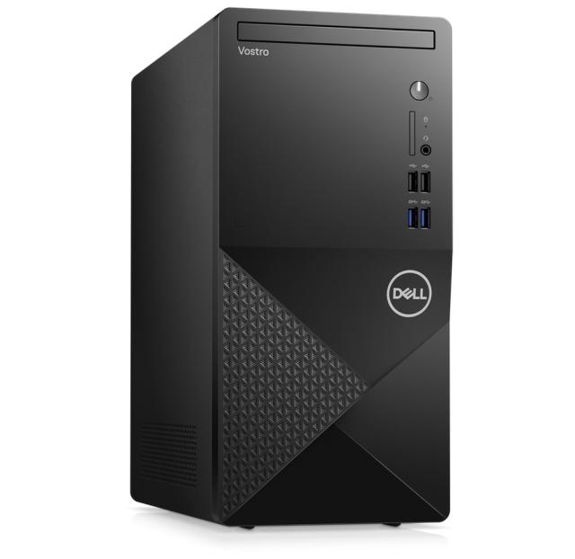 Настолен компютър Dell Vostro 3910 MT, Intel Core i3-12100 (12M Cache, up to 4.3GHz), 4GB, 4Gx1, DDR4, 3200MHz, 1TB 7200RPM 3.5" SATA, Intel UHD Graphics 730 , Wi-Fi 6, BT, Keyboard&Mouse, Win 11 Pro, 3Y PS