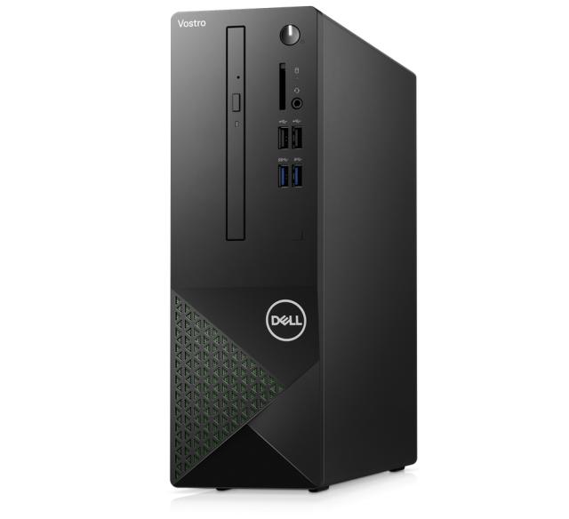 Настолен компютър Dell Vostro 3710 SFF, Intel Core i5-12400 (18M Cache, up to 4.4GHz), 8GB, 8GBx1, DDR4, 3200MHz, 256 M.2 PCIe NVMe + 1 TB HDD, Intel UHD Graphics 730 , 802.11ac, BT, Keyboard&Mouse , Ubunto, 3Y BOS