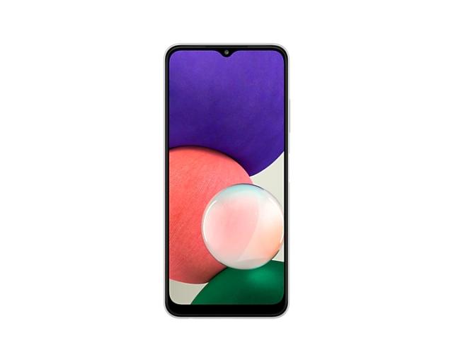 Мобилен телефон Samsung SM-A226 GALAXY A22 5G 64 GB, Octa-Core (2x2.2 GHz, 6x2.0 GHz), 4 GB RAM, 6.6" 1080x2400 90 Hz Super AMOLED, 48.0 MP + 5.0 MP + 2.0 MP + 8.0 MP Selfie, 5000 mAh, Dual SIM, White