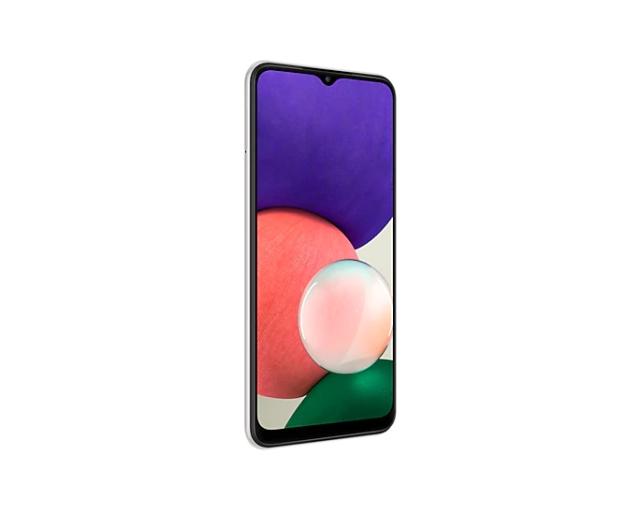 Мобилен телефон Samsung SM-A226 GALAXY A22 5G 64 GB, Octa-Core (2x2.2 GHz, 6x2.0 GHz), 4 GB RAM, 6.6" 1080x2400 90 Hz Super AMOLED, 48.0 MP + 5.0 MP + 2.0 MP + 8.0 MP Selfie, 5000 mAh, Dual SIM, White