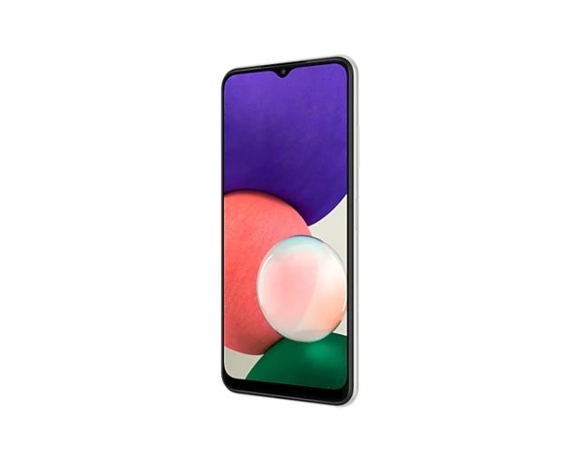 Мобилен телефон Samsung SM-A226 GALAXY A22 5G 64 GB, Octa-Core (2x2.2 GHz, 6x2.0 GHz), 4 GB RAM, 6.6" 1080x2400 90 Hz Super AMOLED, 48.0 MP + 5.0 MP + 2.0 MP + 8.0 MP Selfie, 5000 mAh, Dual SIM, White