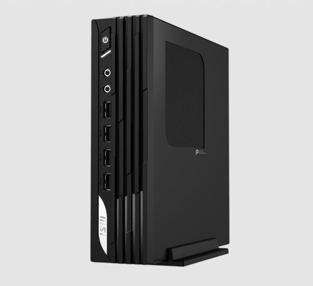 Настолен компютър MSI PRO DP21 11MA-095EU, Compact DT 2.3 Liter, COM port, Intel Pentium Gold G6405 (2C/4T, 4.10 GHz, 4MB), RAM 4GB (2x SO-DIMM up to 64GB), 128GB SSD M.2 SATA, 2x 2.5" FREE, Wi-Fi 5, BT 5, Windows 11 PRO, Easily upgrade, 204x208mm, 1
