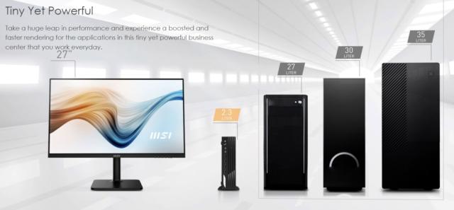 Настолен компютър MSI PRO DP21, 11MA-091EU, i5-11400, Intel H510, Intel UHD Graphics, SO-DIMM DDR4 8GB (up to 64GB), 256GB M.2 PCIe SSD, 1x M.2 SSD, 2x 2.5", Intel AC 9462 WiFi M.2, COM port, Windows 11 Pro, 120W Adapter, 3 Year Warr, 1.27 Kg, VESA 1