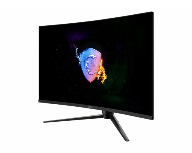Монитор MSI Optix AG321CQR, 31.5", 165Hz, VA, WQHD 2560x1440, CURVED 1500R, AG, 97.59% DCI-P3, AMD FreeSync Premium, Anti-Flicker, LBL, Mystic Light, Contrast 3000:1, 1x DP(1.2a), 1x HDMI (2.0b), HEIGHT Adj. 90mm, Frameless, VESA75, CONSOLE MODE, 9S6