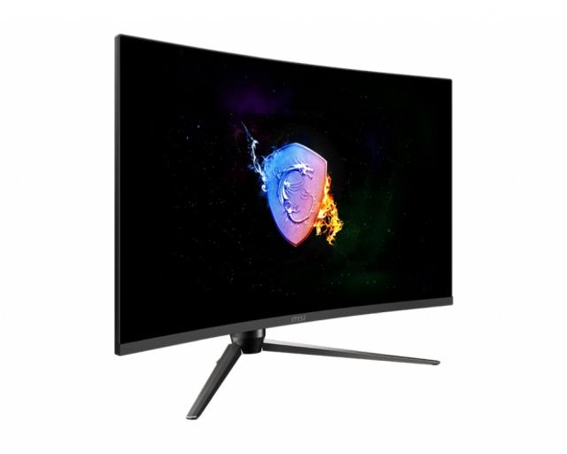 Монитор MSI Optix AG321CQR, 31.5", 165Hz, VA, WQHD 2560x1440, CURVED 1500R, AG, 97.59% DCI-P3, AMD FreeSync Premium, Anti-Flicker, LBL, Mystic Light, Contrast 3000:1, 1x DP(1.2a), 1x HDMI (2.0b), HEIGHT Adj. 90mm, Frameless, VESA75, CONSOLE MODE, 9S6