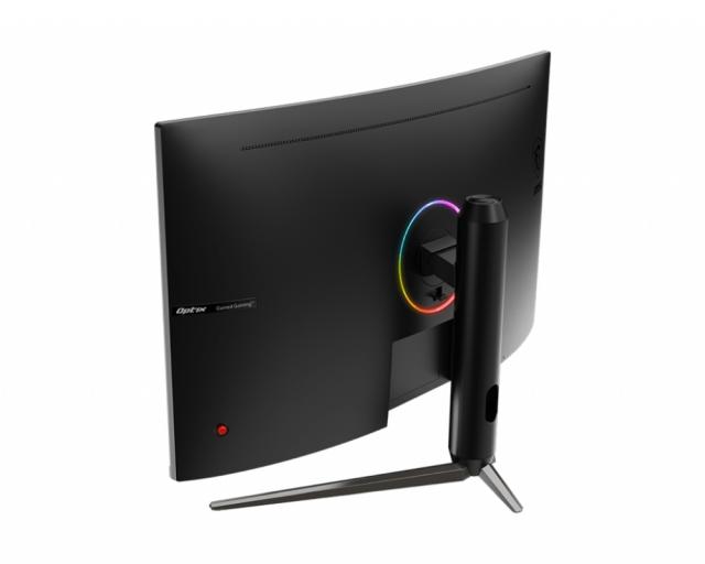 Монитор MSI Optix AG321CQR, 31.5", 165Hz, VA, WQHD 2560x1440, CURVED 1500R, AG, 97.59% DCI-P3, AMD FreeSync Premium, Anti-Flicker, LBL, Mystic Light, Contrast 3000:1, 1x DP(1.2a), 1x HDMI (2.0b), HEIGHT Adj. 90mm, Frameless, VESA75, CONSOLE MODE, 9S6