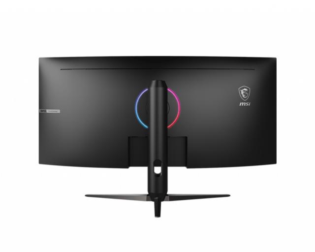 Монитор MSI Optix MAG342CQR, 34", 144Hz, 1ms, VA, 3440x1440 UWQHD, 21:9, AG, Curve 1500R, Night Vision, Anti-Flicker, Adaptive-Sync, 300 cd/m2, Contrast 4000:1, 2x HDMI (2.0), DP 1.4, Height Adj 90mm, Tilt, Swivel, Pivot, Frameless, VESA75, 9S6-3DB65