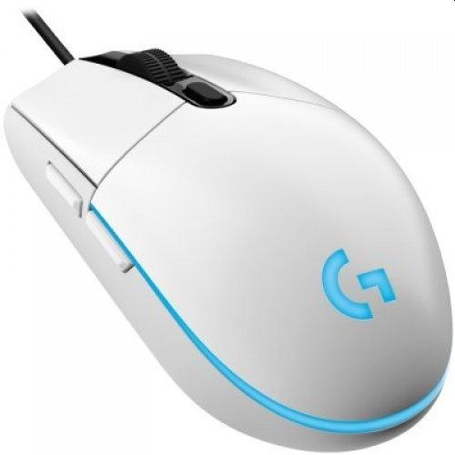 Мишка Logitech G203 LIGHTSYNC Gaming Mouse - WHITE - USB - N/A - EMEA - G203 LIGHTSYNC Gaming PC Group