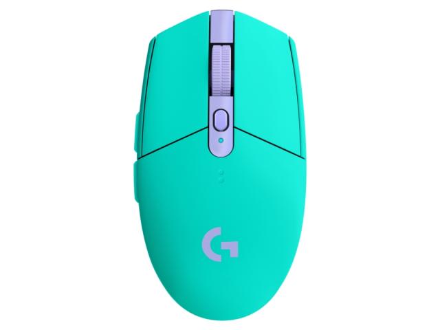 Мишка Logitech G305 Wireless Mouse, Lightsync RGB, Lightspeed Wireless, HERO 12K DPI Sensor, 400 IPS, 6 Programmable Buttons, Mint