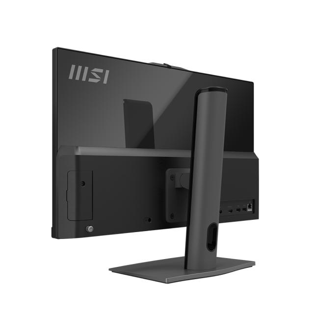 Настолен компютър - всичко в едно MSI Modern AM242 11M-860EU, AiO, i5-1135G7 2.4GHz, 23.8" IPS (1920x1080 FHD) AG, Built-in Webcam, RAM 8GB (up to 64GB), 512GB SSD M.2 PCIE, 1x 2.5” Storage Rapid Upgrade Design, WiFi, BT 5.1, Windows 11 Home, Heigh a
