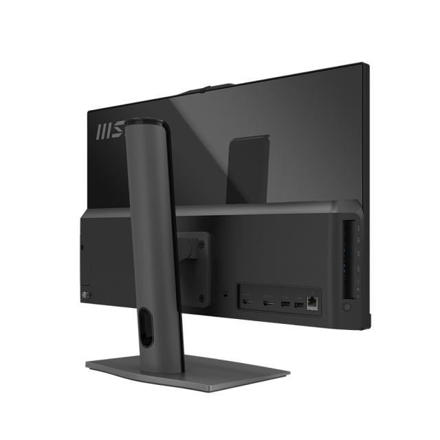 Настолен компютър - всичко в едно MSI Modern AM242 11M-860EU, AiO, i5-1135G7 2.4GHz, 23.8" IPS (1920x1080 FHD) AG, Built-in Webcam, RAM 8GB (up to 64GB), 512GB SSD M.2 PCIE, 1x 2.5” Storage Rapid Upgrade Design, WiFi, BT 5.1, Windows 11 Home, Heigh a