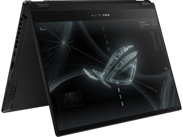 Лаптоп Asus ROG Flow X13 GV301RC-LJ106W, AMD Ryzen 9 6900HS, (8-core/16-thread, 16MB cache, up to 4.9 GHz max boost)13.4" WUHGA (1920 x 1200)Touch 16:10, 120Hz,500 nits,16GB DDR5 4800( on board), 1TB PCIE NVME, NVIDIA GeForce RTX 3050 4GB GDDR6, llum