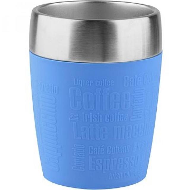 Термочаша Tefal K3083314, TRAVEL CUP 0.2L, blue