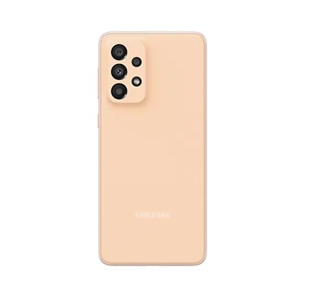 Мобилен телефон Samsung SM-A336 GALAXY A33 5G 128 GB, Octa-Core (2x2.4 GHz, 6x2.0 GHz), 6 GB RAM, 6.4" 1080x2400 90 Hz, 48.0 MP + 8.0 MP + 5.0 MP + 2.0 MP + 13.0 MP Selfie, 5000 mAh, 5G, Peach