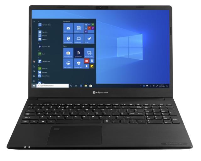 Лаптоп Dynabook Toshiba Satellite Pro L50-G-14P, Intel Core i5-10210U (6M Cache, up to 4.20 GHz), 15.6"(1920x1080) AG, 8GB (1x8GB) 2666MHz DDR4, 256GB SSD PCIe M.2, nVIDIA MX250 2GB(GDDR5), HD Cam, BT, Intel 11ax+acagn+BT , Black, Win 10 Pro+uGo Lapt