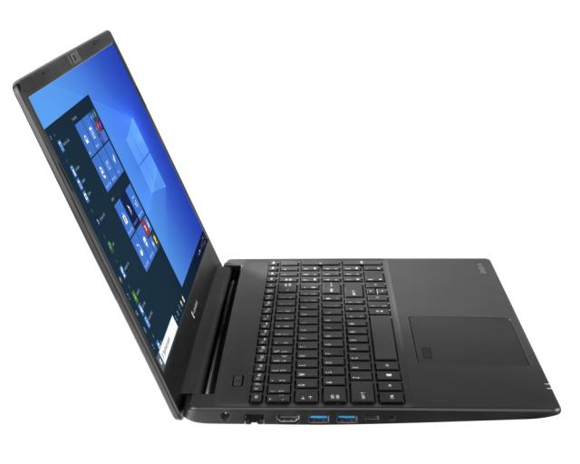 Лаптоп Dynabook Toshiba Satellite Pro L50-G-14P, Intel Core i5-10210U (6M Cache, up to 4.20 GHz), 15.6"(1920x1080) AG, 8GB (1x8GB) 2666MHz DDR4, 256GB SSD PCIe M.2, nVIDIA MX250 2GB(GDDR5), HD Cam, BT, Intel 11ax+acagn+BT , Black, Win 10 Pro+uGo Lapt